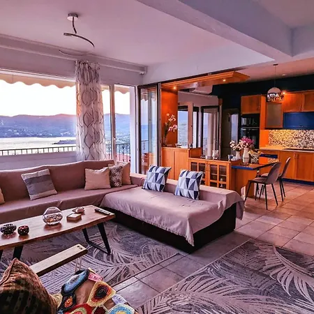 Bellevue - Panoramic Seaview Penthouse * Pyrgadikia